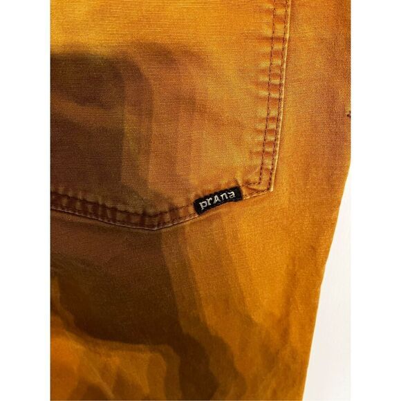 Prana Men’s Slim Fit Mustard Active Pant Twill sz 32X32 - Picture 6 of 10